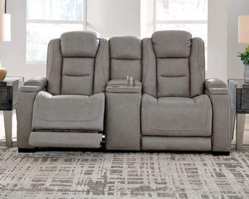 Denver Reclining (Grey) Power Reclining Sofa & Loveseat - Lifestyle Furniture