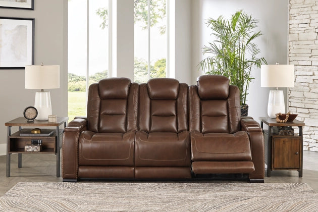 Denver Reclining (Brown) Power Reclining Sofa - Lifestyle Furniture
