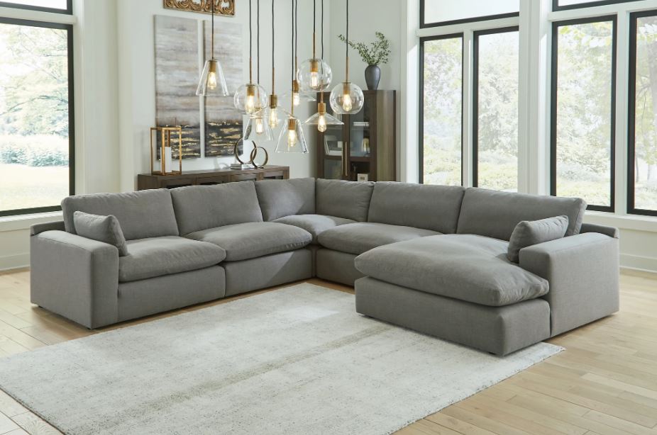 Ryann Sectional W/Chaise - Lifestyle Furniture