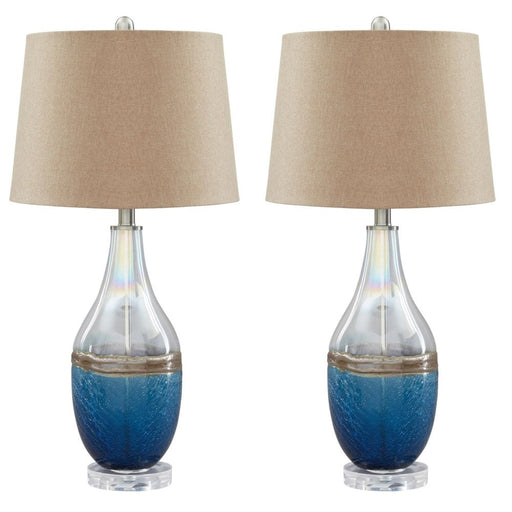 Glass Table Lamp - Lifestyle Furniture