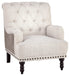 Dinara Accent Chair Ivory - Lifestyle Furniture