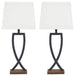 Makara Table Lamp (Set Of 2) - Lifestyle Furniture