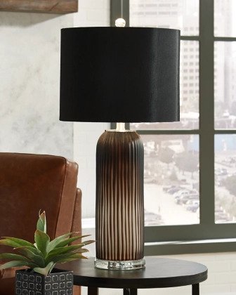 Abaness Table Lamp (Set of 2) - Lifestyle Furniture