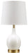 Arlomore Table Lamp White - Lifestyle Furniture