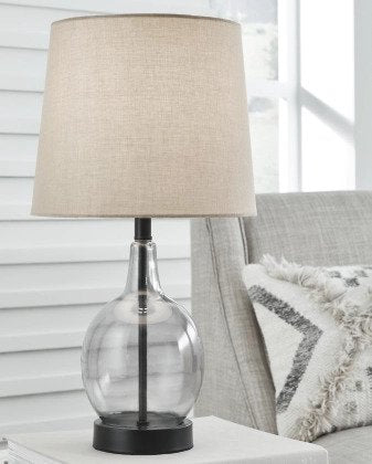 Arlomore Table Lamp Gray - Lifestyle Furniture