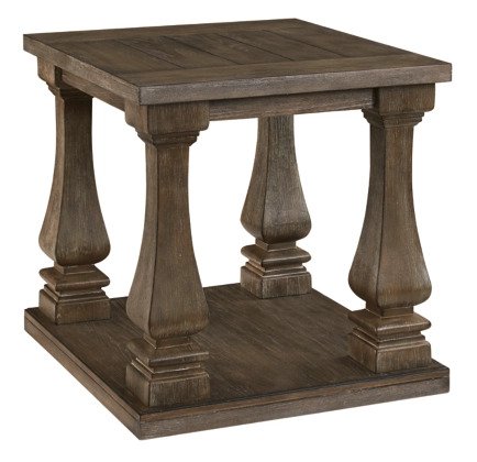 Crafted of industrial- and natural-look materials – elm veneers and engineered wood with cast polyurethane – this versatile sidekick plays well with a variety of aesthetics - Lifestyle Furniture