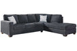 Kingsburg is a modern sectional that offers the look and comfort that you'd expect from a high-end brand, at an affordable price. It features ultra-soft cushions covered in premium polyester fabric