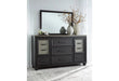 France Storage Bed with Dresser & Mirror - Lifestyle Furniture