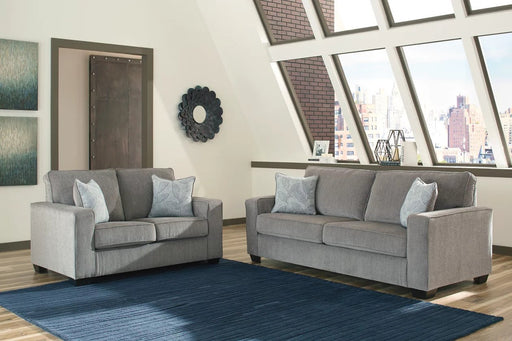 Kingsburg Alloy Sofa & Loveseat - Lifestyle Furniture