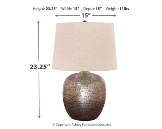 Magalie Table Lamp - Lifestyle Furniture