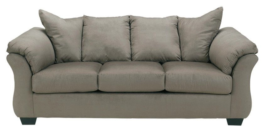 Spencer sofa is a sectional with clean lines and tight back cushions for comfort and style. The scroll arms make it stand out from the crowd.