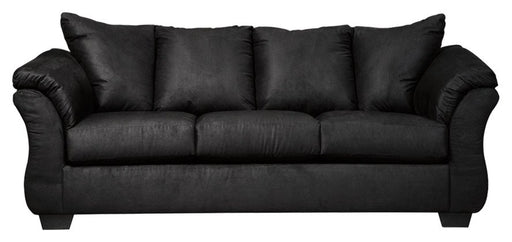 Spencer Black is a stylish sofa that can fit your living room's décor. 