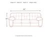 Rington 2 Granite Sofa - Lifestyle Furniture