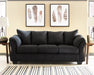 Spencer Black Sofa - Lifestyle Furniture