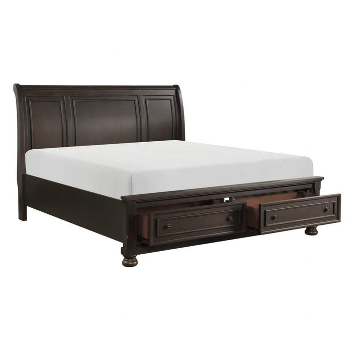 Lincoln Black Chery Bedroom - Lifestyle Furniture