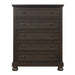 Lincoln Black Chery Chest of Drawers - Lifestyle Furniture