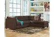 Create an inviting living room seating zone with this Maier two-piece sectional and chaise.