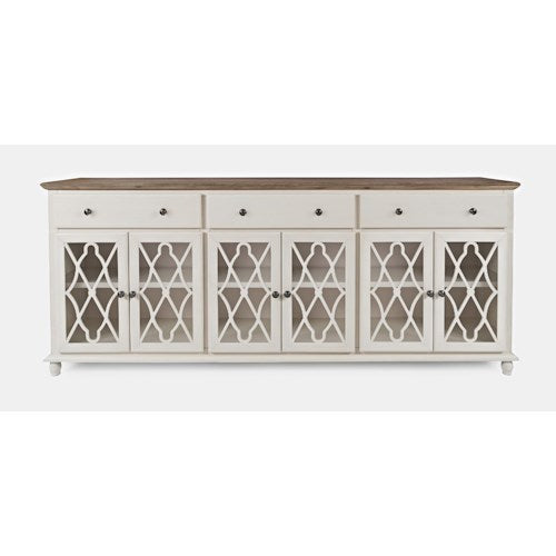 Aurora Hills Accent Cabinet - Vintage White - Lifestyle Furniture