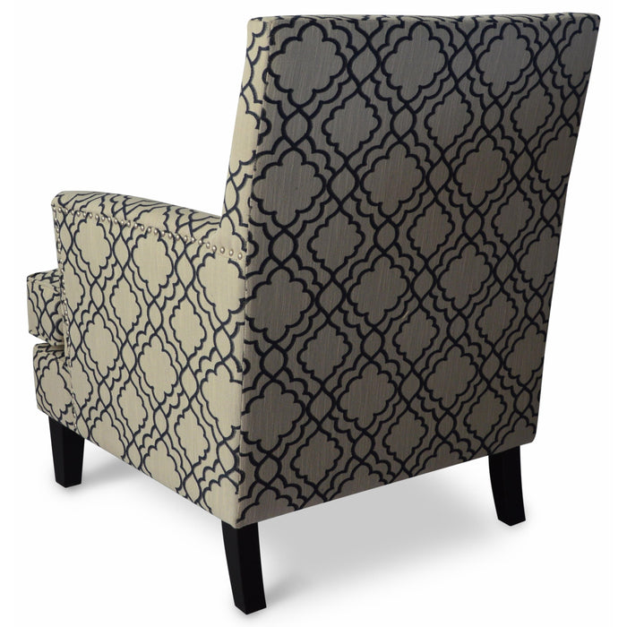 Midnight Aubrey Accent Chair - Lifestyle Furniture