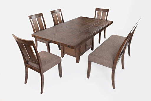 mission style brown wood  Dining Collection - Lifestyle Furniture