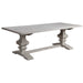Grand Hand Carved Wood Dining Table - Lifestyle Furniture