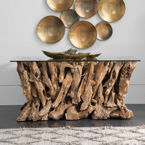 Teak Root Console Table - Lifestyle Furniture