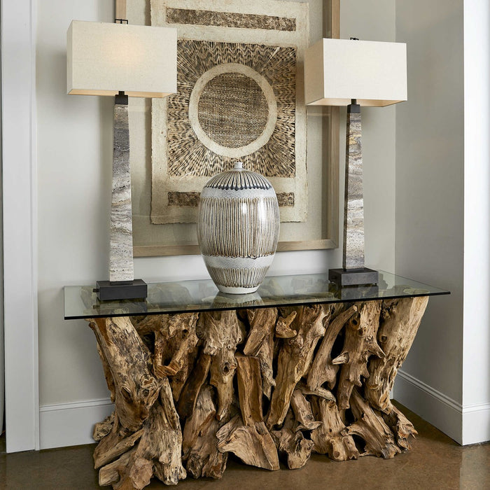 Teak Root Console Table - Lifestyle Furniture