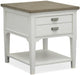 Cottage End Table - Pearl White - Lifestyle Furniture
